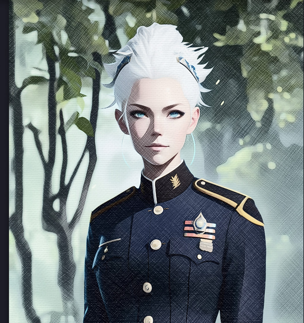 Inspector Webb character illustration